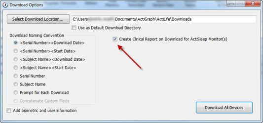 Clinical Report on Download