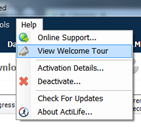Run Tour From Help Menu